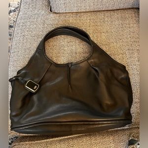 Authentic UGG, black leather bag